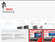 Tablet Screenshot of istoremedia.fr